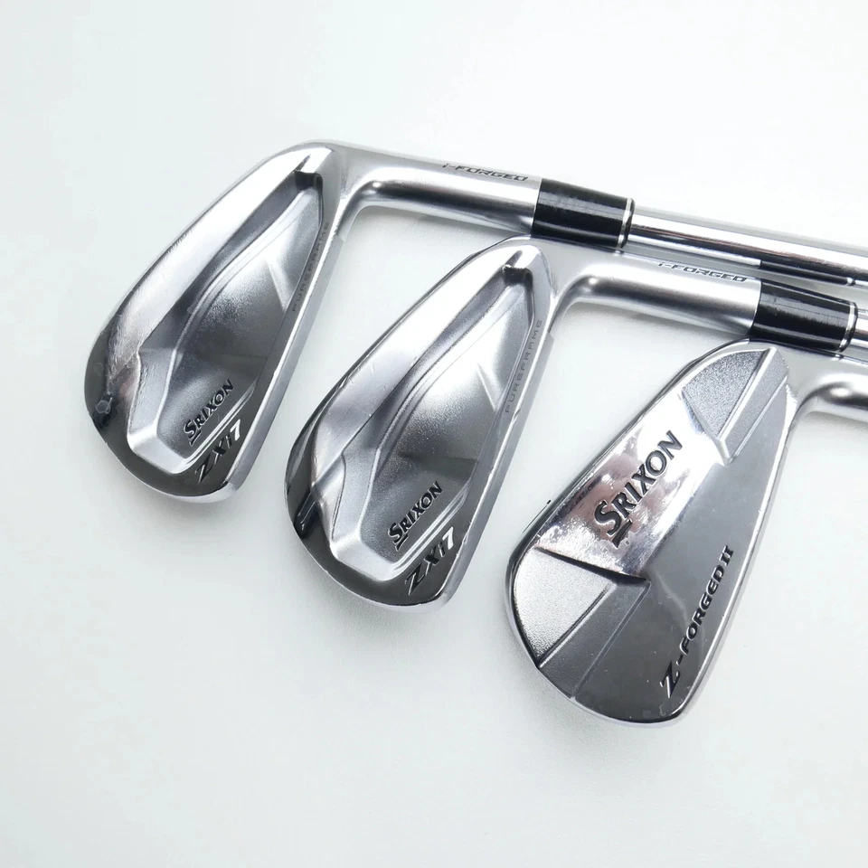 Used Srixon ZXi7 & Z-Forged ii Combo Iron Set / 5 - 9 IRON / Stiff Flex - Image 4 of 4