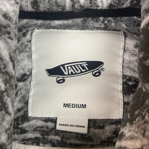 Vans Vault OG Hoodie Herren Medium grau Batik Pullover Sweatshirt Fractal - Bild 8 von 12