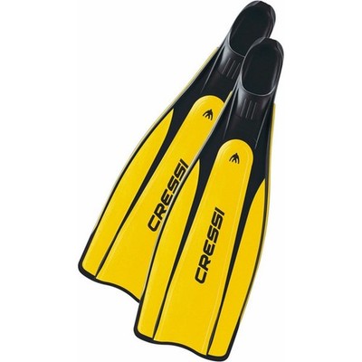 Cressi Pro Star Yellow Fins Size 43-44 8.5-9.5