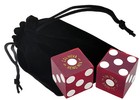Full Stick (5) Cal Neva Reno Nevada Casino Matching Serial #s Dice Red Frosted — photo 3
