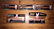 Duracell Plus AA & AAA Batteries Bulk Packs 12 24 36 Alkaline 1.5V Long Lasting