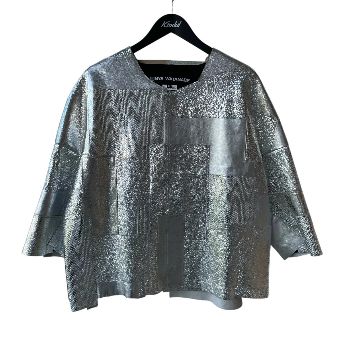 Used JUNYA WATANABE CDG Leather Patchwork Reflect… - image 1