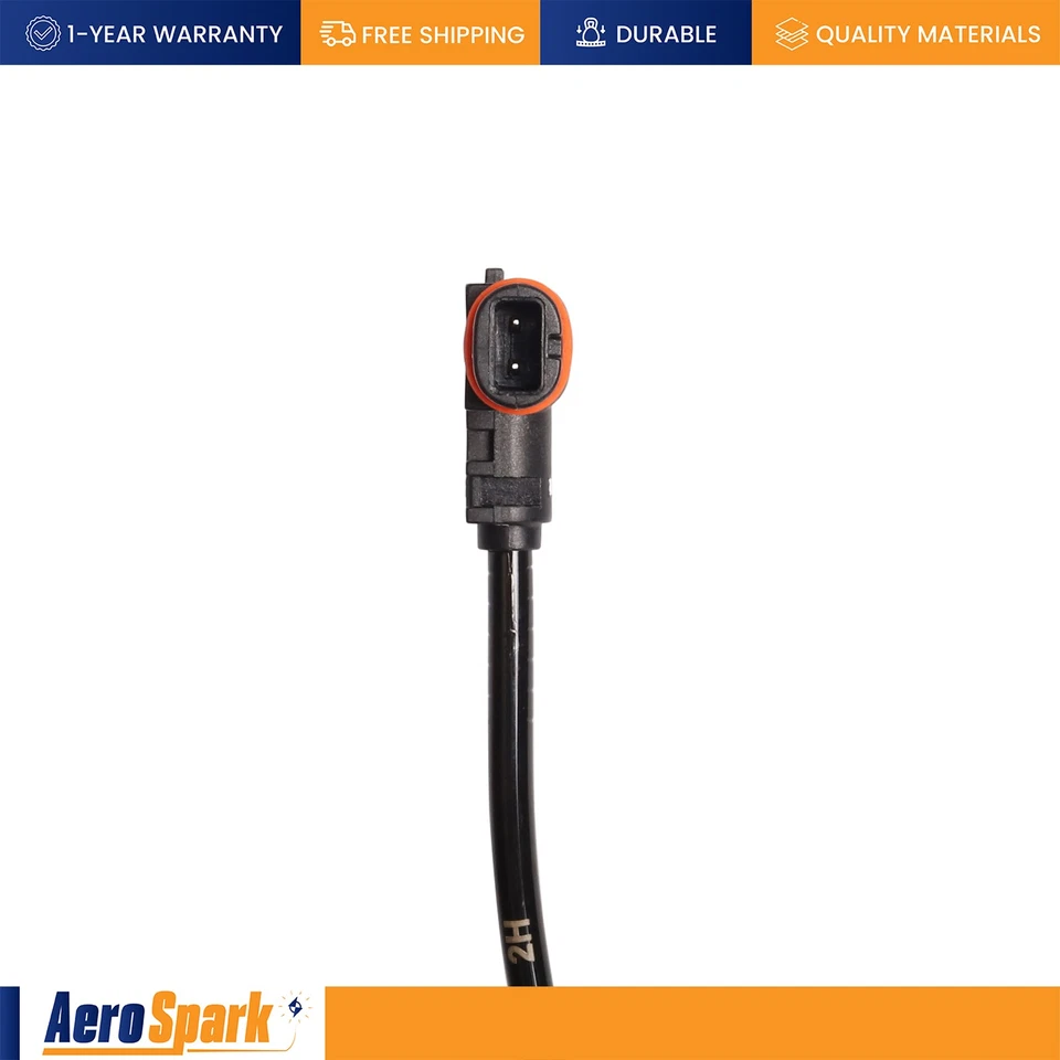 Sensor de velocidad de rueda ABS delantero derecho/derecho 2 piezas para Mercedes-Benz GL320 2007-2009 3,0 L Foto 3 de 4