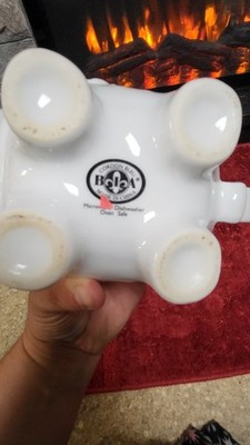  ブルーエレファント キャンディーポット Elephant Teapot Porcelain Cordon Blue Elephant Teapot 280z 3 to 4