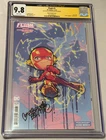 Flash #1 Signed by Rose Besch CGC Graded 9.8 Artist Spotlight Besch Variant 2023