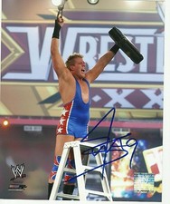 WWE  JACK SWAGGER  Signed 8x10