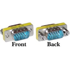 SVGA Mini Gender Changer / Coupler for PC, HD15 Male to HD15 Male  31H1-05100