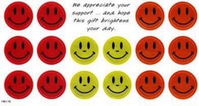 STICKER SET -5 SHEETS OF SMILEY FACE HAPPY FACE EMOJI COLOR BIRTHDAY ...