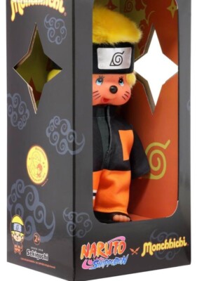 LAST モンチッチ　ナルト Naruto Moncchichi 激レア　美品 Naruto Shippuden × Monchhichi Collaboration Plush Doll S