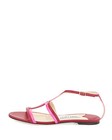 100% AUTHENTIC NEW WOMEN JIMMY CHOO MAGNES GLADIATOR RASBERRY SANDALS US 7.5 — photo 2