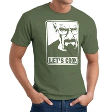 Breaking Bad Angry Walter White Let's Cook Funny Cool Badass Unisex T-Shirt Tee