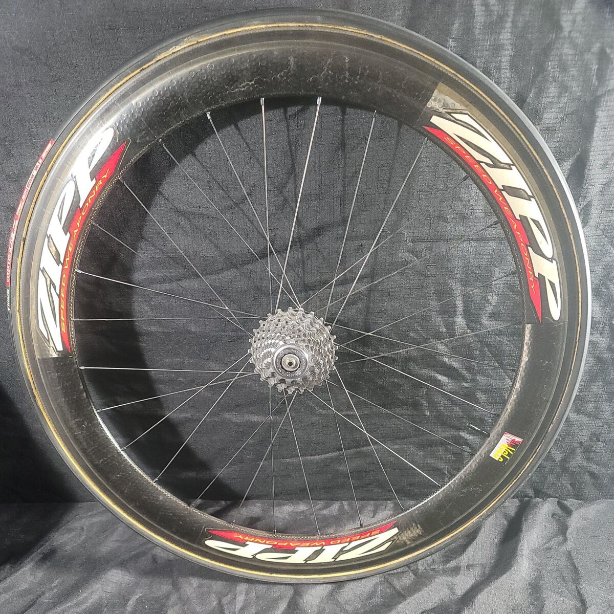 ZIPP Speed Weaponry Carbon Fiber Tubular Wheelset 635mm ZIPP Speed Weaponry Carbon Fiber Tubular Wheelset 635mm