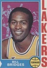 1974-75 Topps - Bill Bridges #13