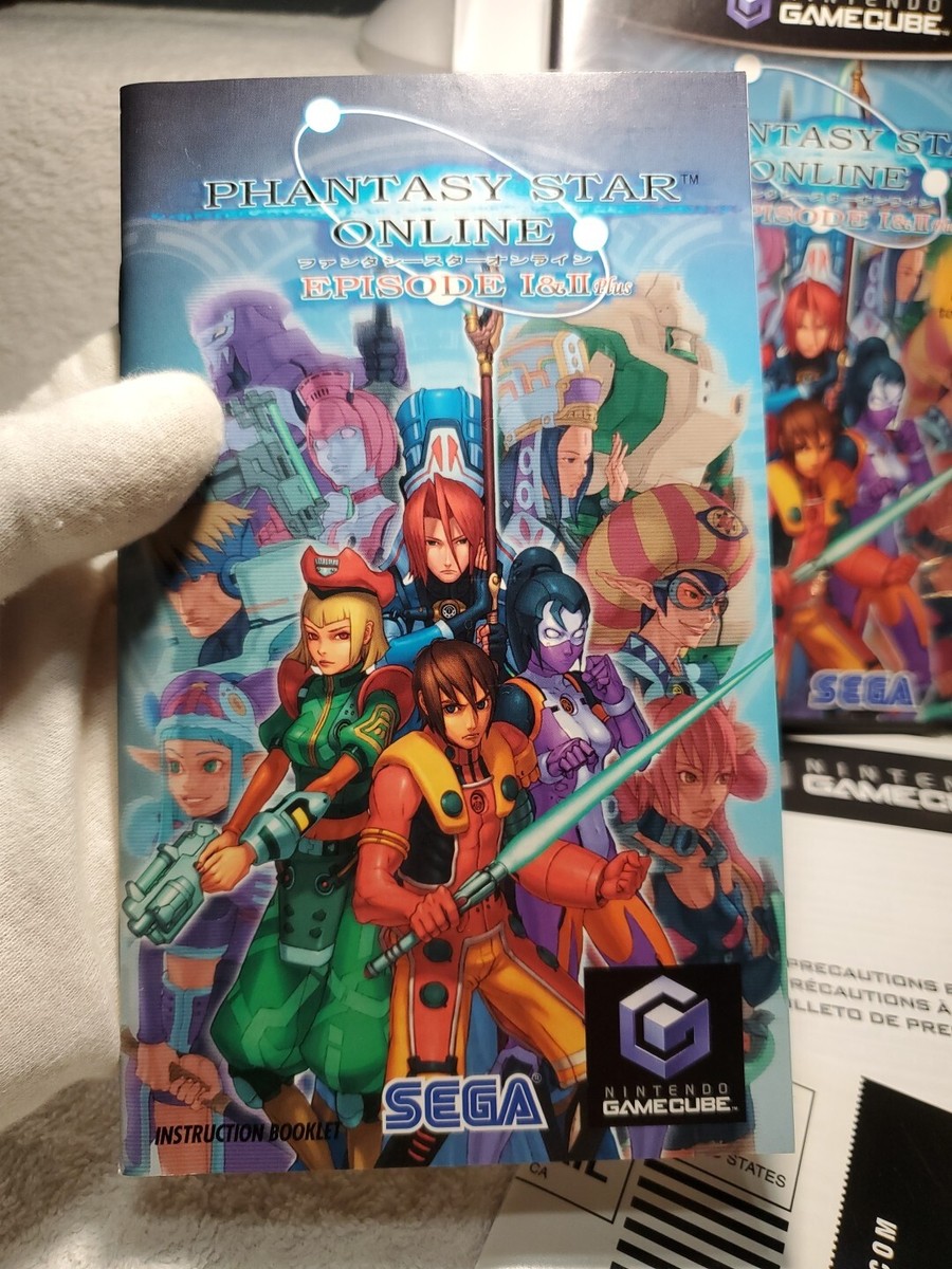 Phantasy Star Online: Episode I&II Plus,GameCube,super RARE