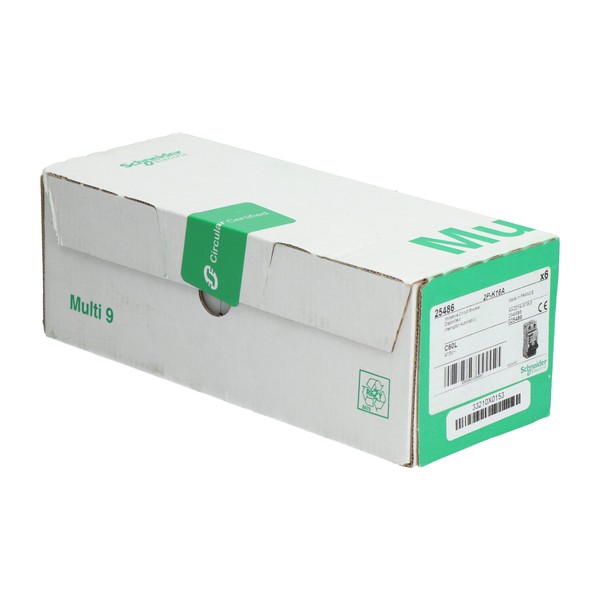 Schneider Electric 25486 Circuit Breaker C60L 2P New Nfp (6Pcs)-image