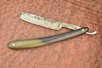 VINTAGE STRAIGHT RAZOR KNIFE BARBERS SIMMONS HARDWARE CO SOLINGEN
