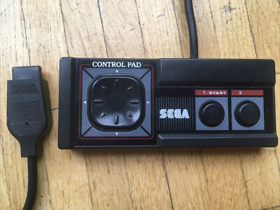 Original Sega Master System Controller, Control Pad, Schwarz (Model 3020)