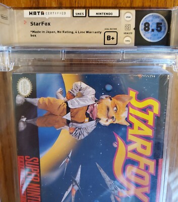 Star Fox (Super Nintendo Entertainment System, 1993) WATA 8.5