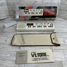 Casio VL-TONE VL-I VL 1 Electronic Musical Keyboard Calculator Tested Read 