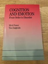 Image of Cognition and Emotion: From Order to D... by Dalgleish, Tim - Paperback