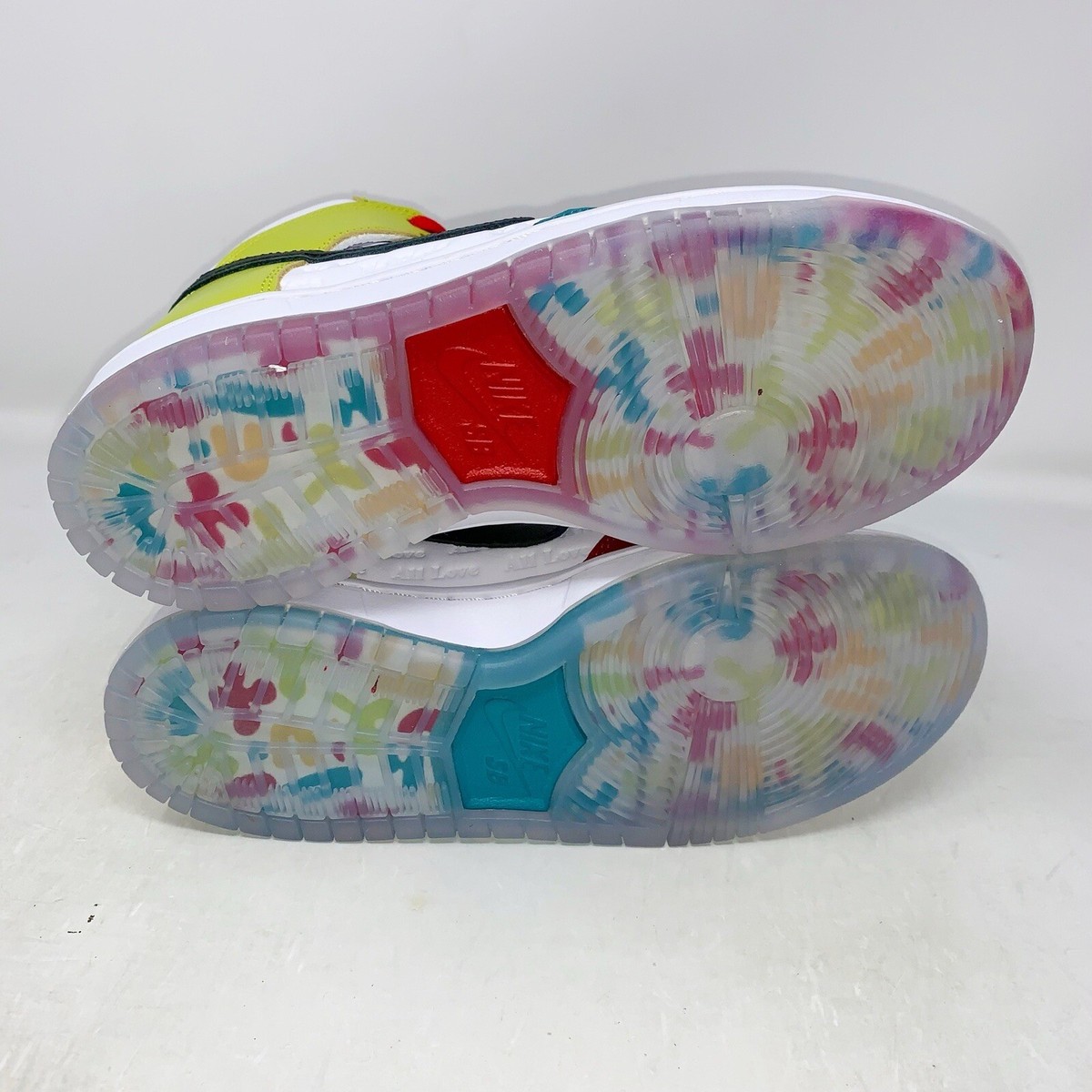 Size 5 - froSkate x Nike Dunk SB High All Love No Hate for sale