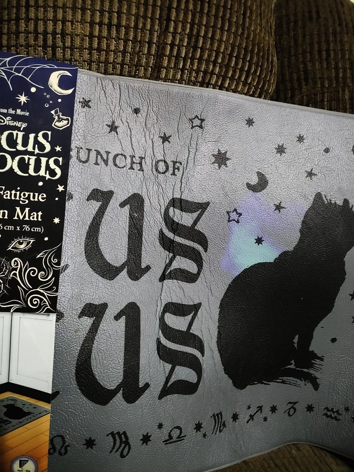 Кухонный коврик Disney Hocus Pocus против усталости 18x32 дюйма редкий дизайн для Хэллоуина - Изображение 3 из 4