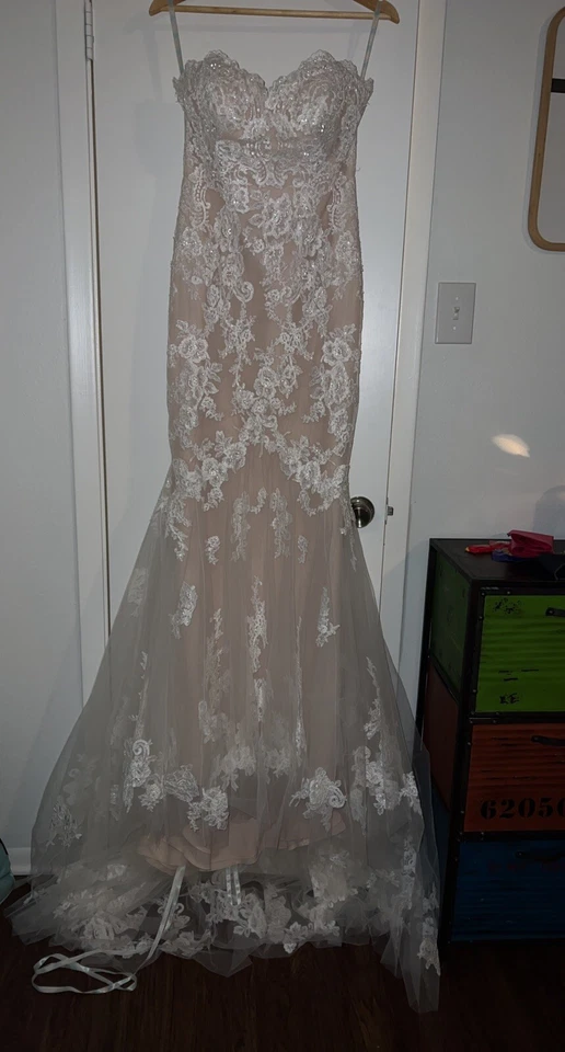 vestido de novia talla 6 Foto 3 de 4