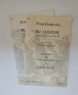 Peter Tchaikovsky - 1812 Overture - Chorus and Orchestra - Qty 2 - Igor Buketoff