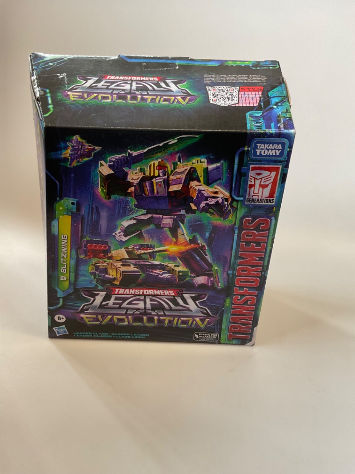 Transformers Legacy Evolution Leader Blitzwing BNIB (1a)
