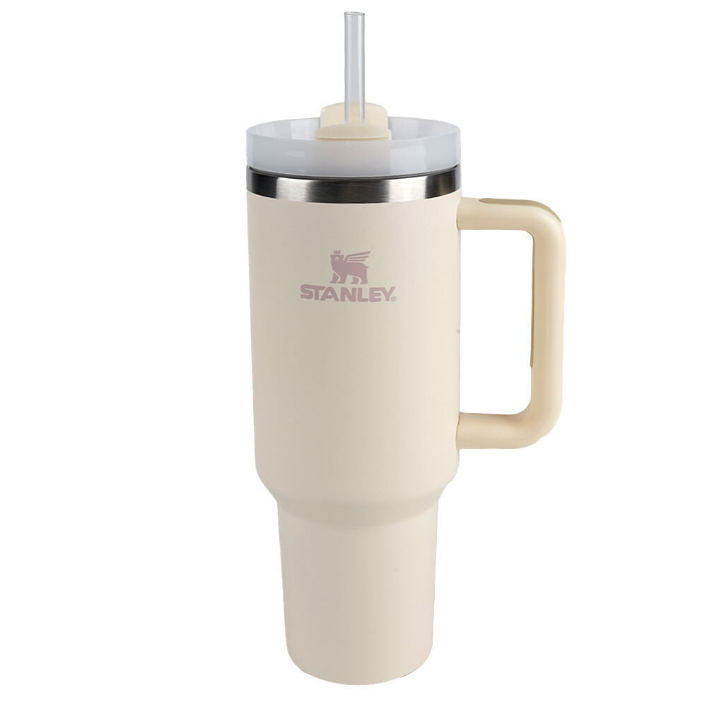 40oz~ Thermobecher mit Strohhalm Griff 1,2L viele Designs Trinkflasche Edelstahl