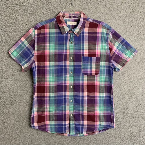 Chemise Homme Aéropostale à Carreaux - Taille XL, 100% Coton - Manches Longues - Occasion Très Bon état