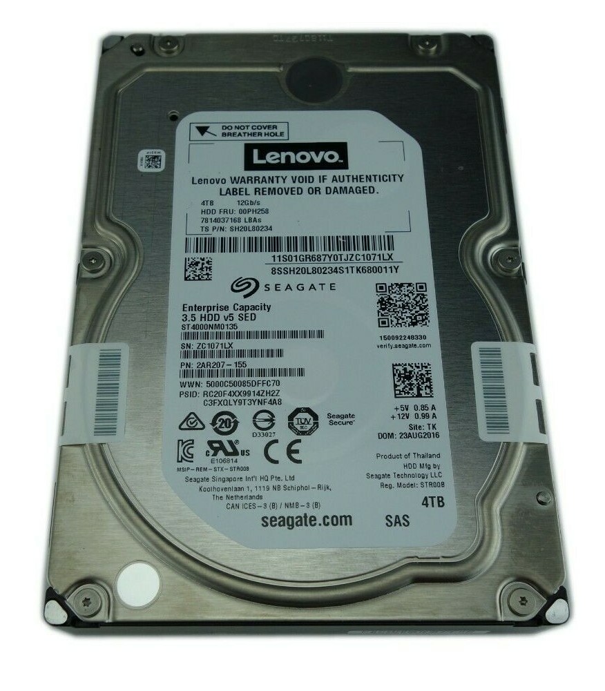 Lenovo 4TB 7.2K SAS 12Gb/s 3.5