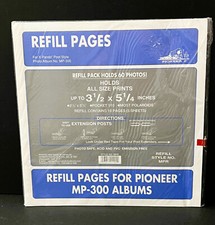Pioneer X-Pando Post Style Photo Album MP 300 MPR Refill Pages 5 Sheets NEW
