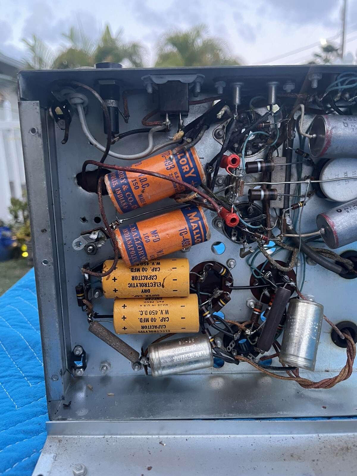 PAIR OF HEATHKIT W5M TUBE MONOBLOCK AMPLIFIERS FOR PARTS OR REPAIR eBay