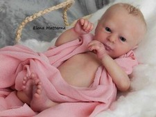 Aria Awake Authentic 17" Reborn Doll Kit by Bountiful Baby Realborn/COA