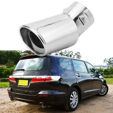 Chrome Car Rear Exhaust Trim Tip Muffler Pipe Tail Throat Pipe For Honda Odyssey