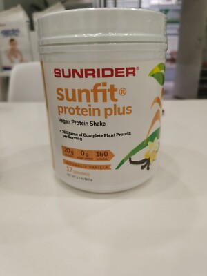 Sunrider Sunfit Vanilleprotein Plus Pulver GRATIS 1 ätherisches Öl SCHNELLER ...