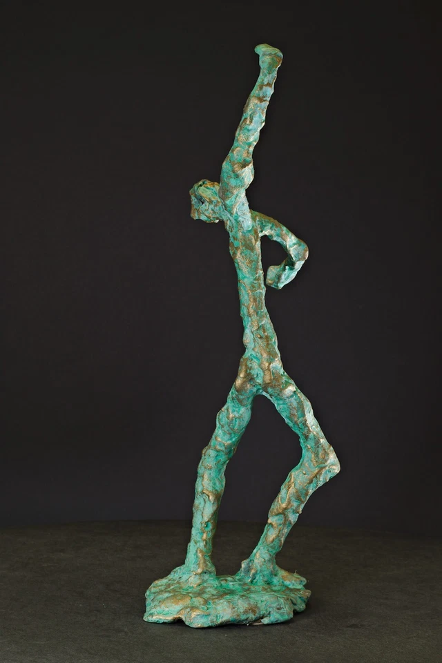 Sculpture plastic art Expressionism Medusa sign unique Prof em Loeschner-Gornau - image 2 of 4