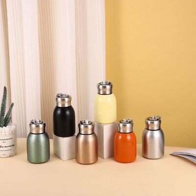 Mini Cute Cartoon Stainless Steel Vacuum Flask For Children