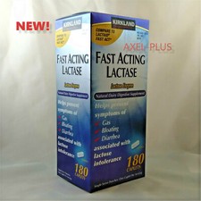 Kirkland Signature Fast Acting Lactase, 180 Caplets