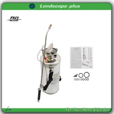 Stainless Steel Sprayer 2 Gallon 8L Farm Garden Hand Pump Sprayer With Nozzles
