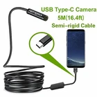 Pipe Inspection Camera Endoscope Video Sewer Drain Cleaner Waterproof Snake USB