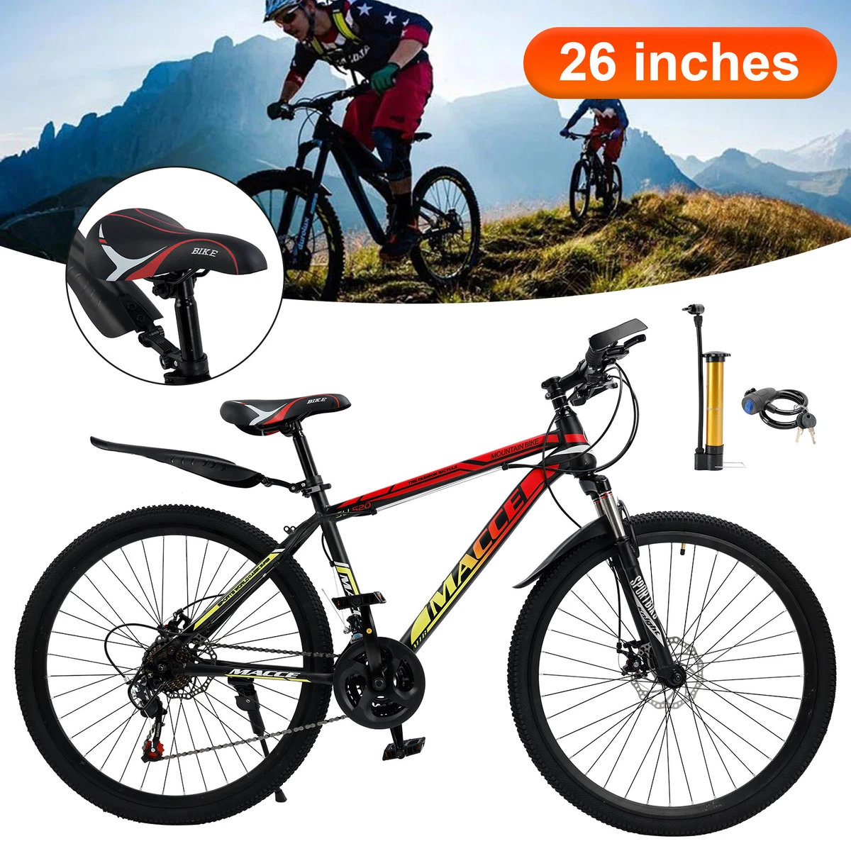 Mountain Bike Red 26 in Bikes for sale | eBay