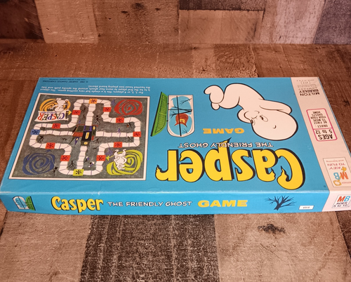 Gioco Vintage Milton Bradley Casper Il Fantasma Amico 1959 BELLO! Completo Leggi - Foto 11 di 13