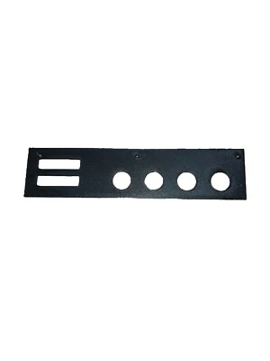 Wii Console Part Replacement Controller Memory Card Face Plate Case Cover Black - Image 1 of 4