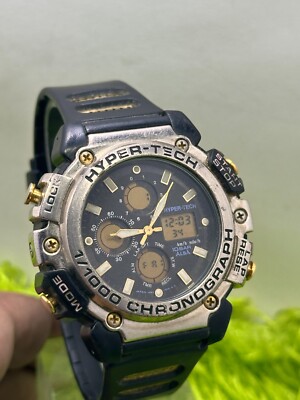 Vintage Seiko Alba Hyper-Tech V083-7010 CHRONOGRAPH Ana Digi Men's