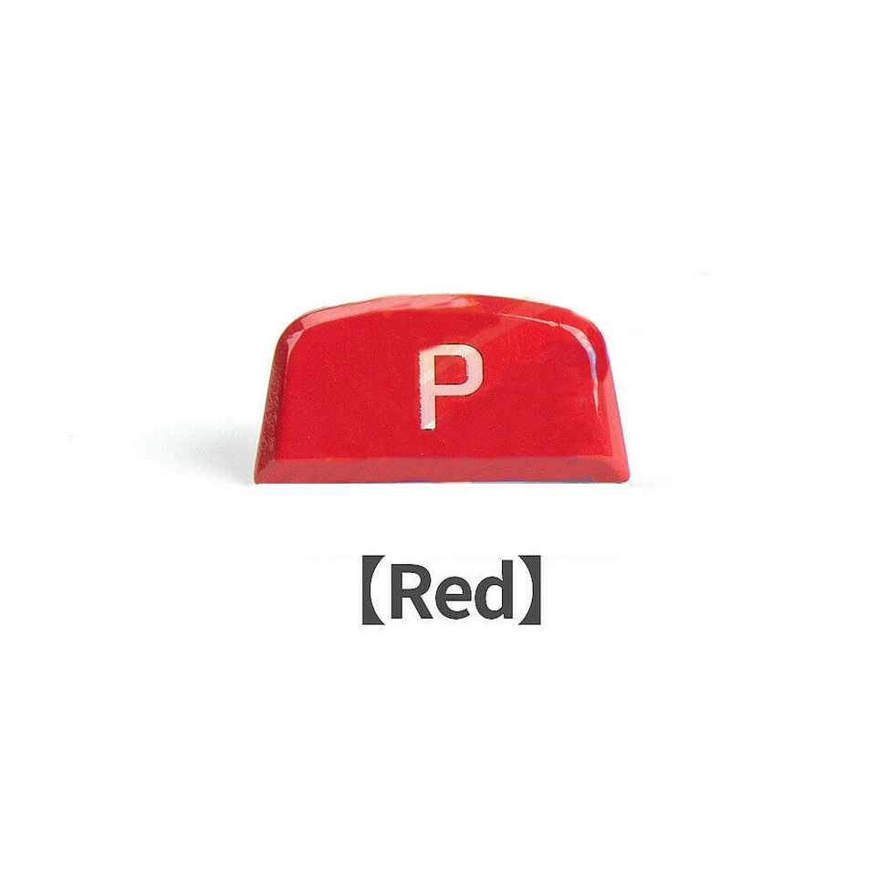 Red Gear Shift Knob Parking Button For Range Rover Sport & Evoque Jaguar F-Type Foto 3 de 4