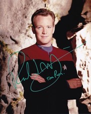 ROBERT DUNCAN MCNEILL signed autograph 20x25cm STAR TREK in person autograph COA