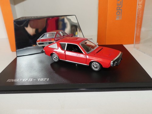 Modèle Réduit Renault 17 TS Coupé 1971 - Marque Jet-Car By Norev, échelle 1:43, Métal, Occasion