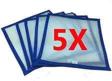 Top Rated Set of 5 High Quality Pressing Screen 25 Micron (5X25M)